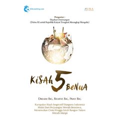 DOSEN IQT  FAKULTAS SYARIAH IKUT DALAM KOLABORASI BUKU  KISAH 5 BENUA (DREAM BIG, BELIEVE BIG, PRAY BIG)