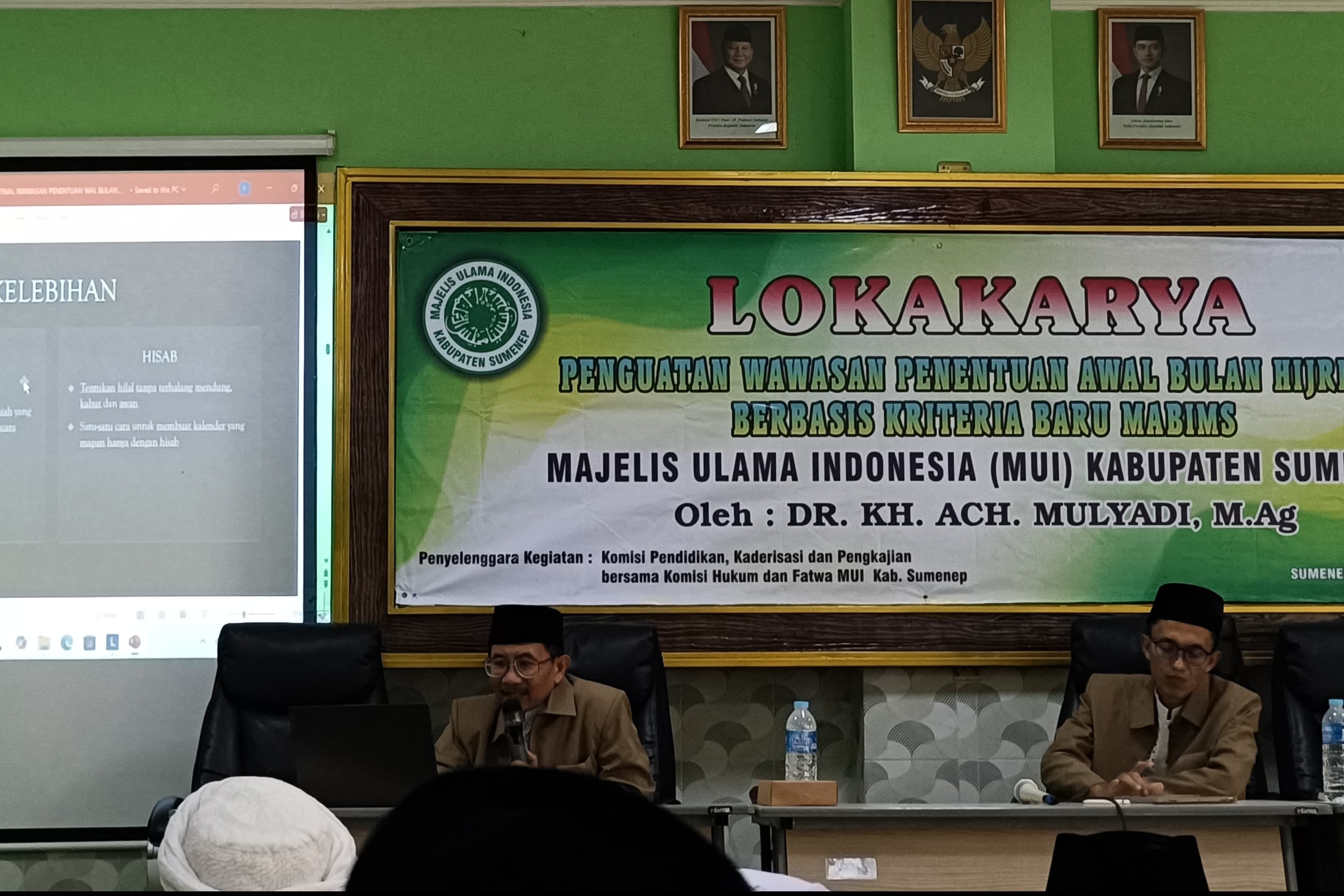 AHLI ASTRONOMI ISLAM FAKULTAS SYARIAH IAIN MADURA PAPARKAN AWAL BULAN RAMADAN 1446 H PADA LOKAKARYA YANG DIGELAR MAJELIS ULAMA INDONESIA (MUI) KABUPATEN SUMENEP
