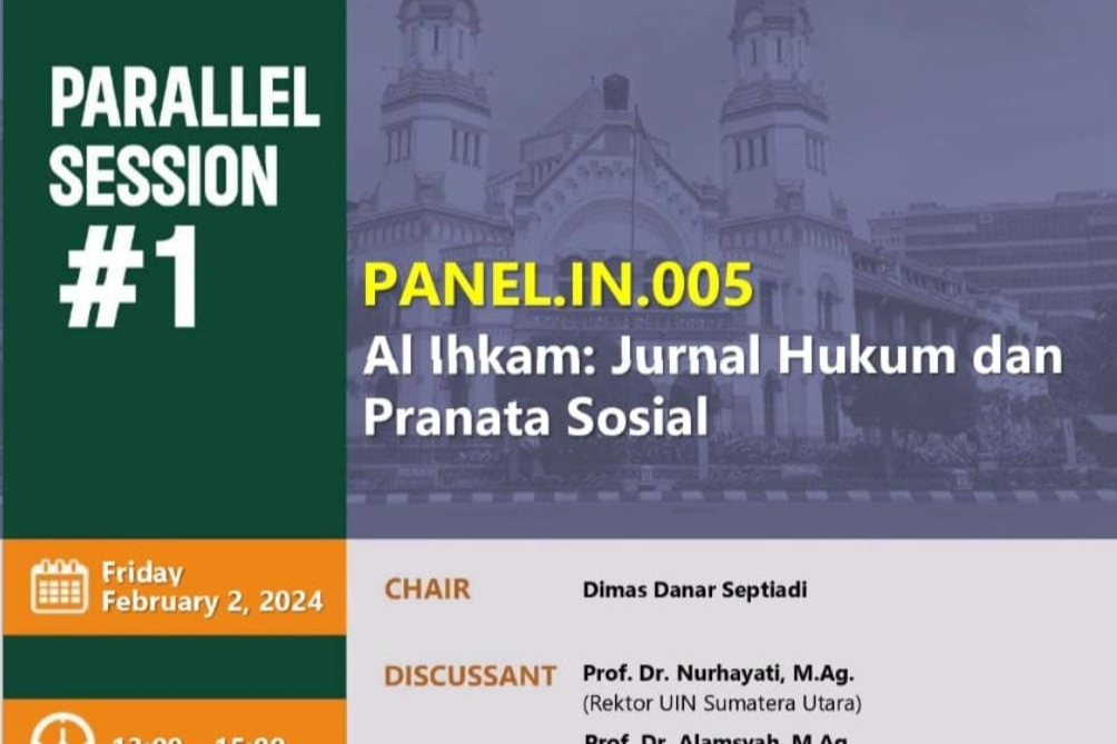 JOURNAL OF AL-IHKAM FACULTY OF SHARIA IAIN MADURA CONTRIBUTE TO THE SUCCESS OF AICIS 2024 IN UIN WALISONGO SEMARANG