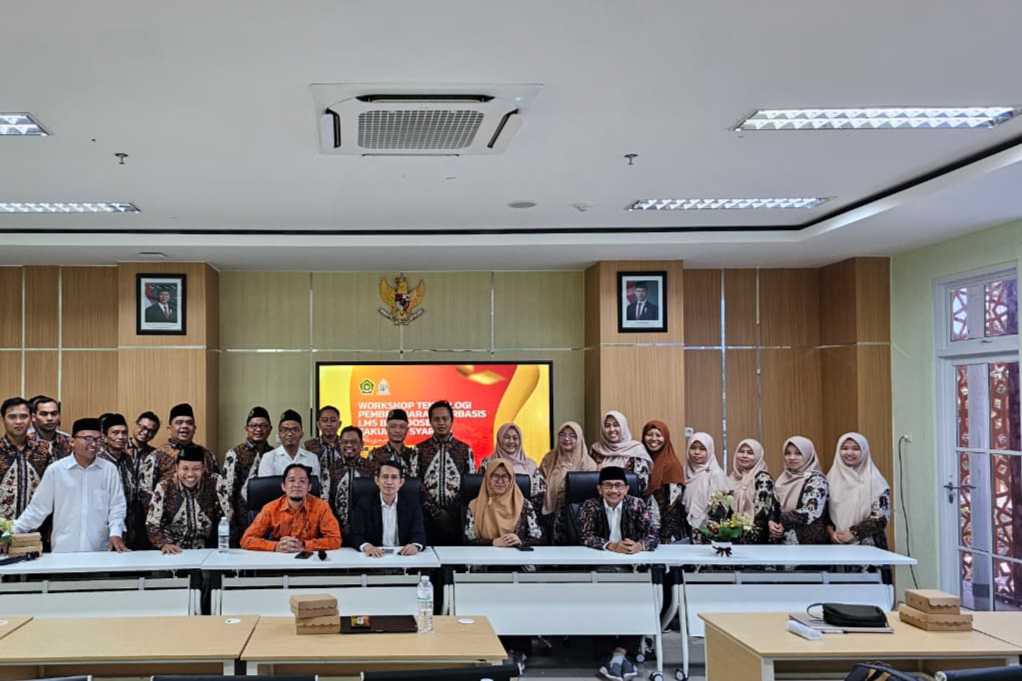 FAKULTAS SYARIAH UIN MADURA GELAR WORKSHOP LEARNING MANAGEMENT SYSTEM (LMS)