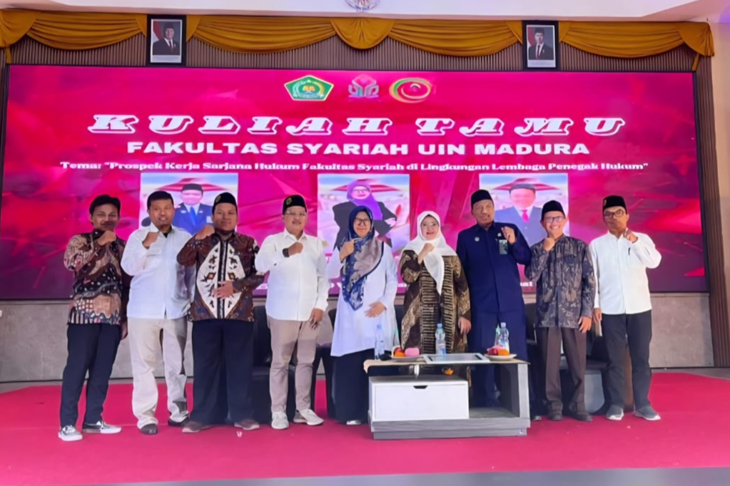 FAKULTAS SYARIAH UIN MADURA MENGUATKAN TRADISI DAN IKLIM AKADEMIK DENGAN GELARAN KULIAH TAMU BAGI MAHASISWA 2025