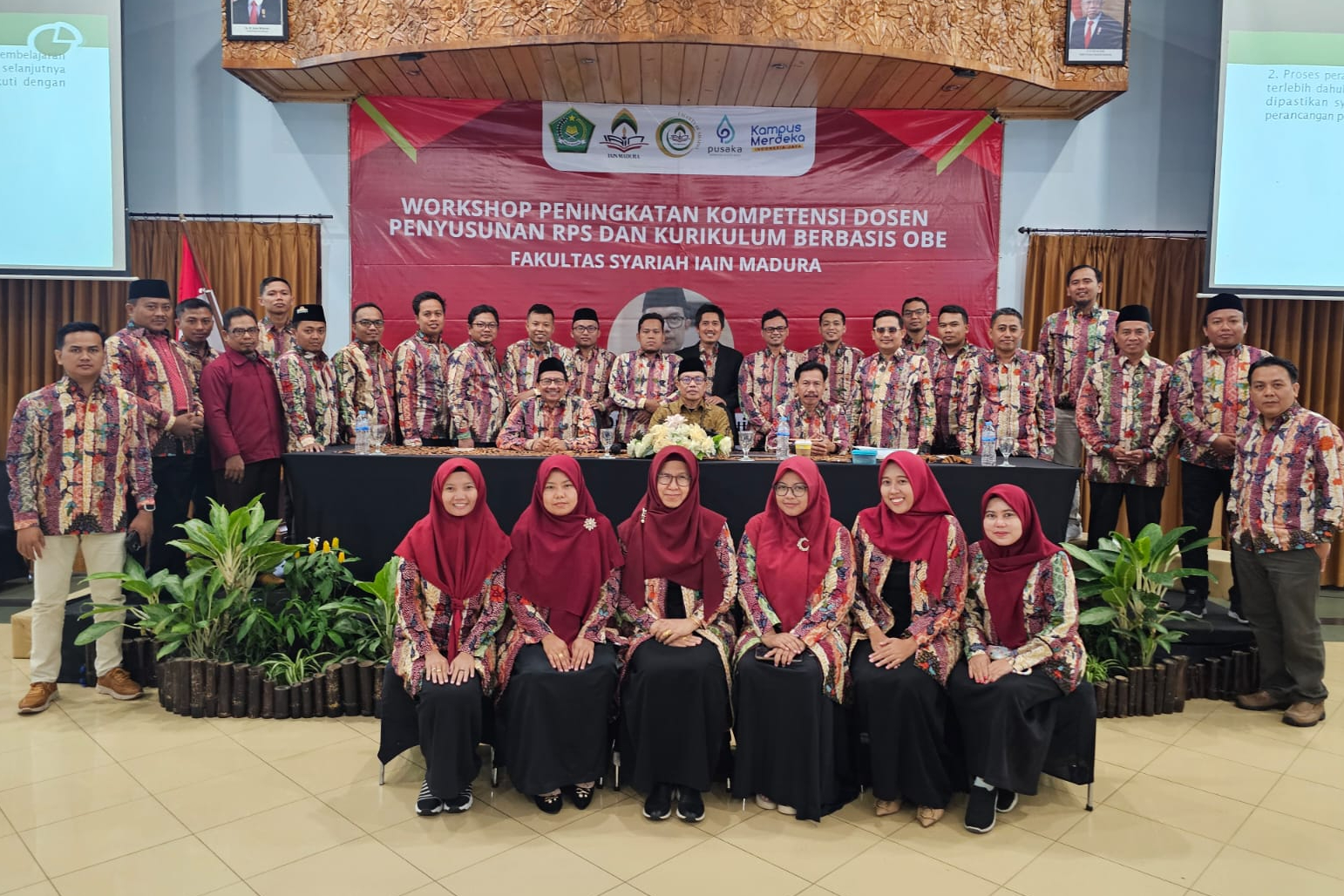 WORKSHOP PENYUSUNAN KURIKULUM DAN RPS BERBASIS OBE FAKULTAS SYARIAH IAIN MADURA TAHUN 2024